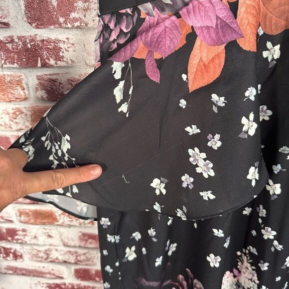 City Chic Maxi Blush Rose Dress NWT SZ 18 - Picture 11 of 15